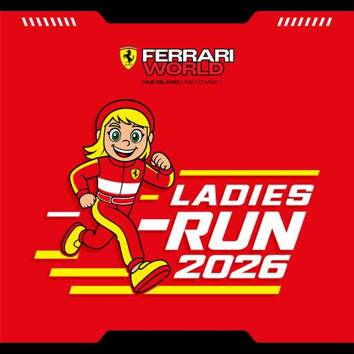Ladies Run 2026 at Ferrari World Yas Island, Abu Dhabi 
