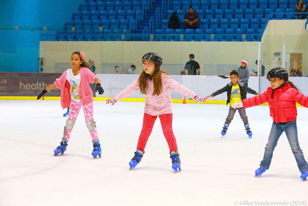 Free ice skating session at Zayed Sports City Ice Rink image #1