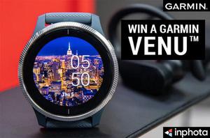 September Garmin competition: Win a Garmin Venu Smartwatch